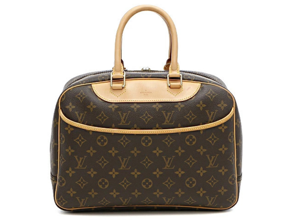 LOUIS VUITTON Bag Handbag Deauville Bowling Vanity Monogram